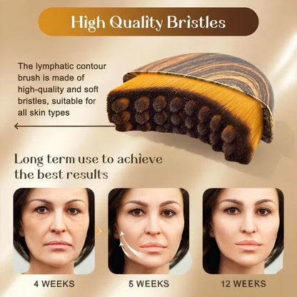 🌿 Lymphatic Contour Face Brush