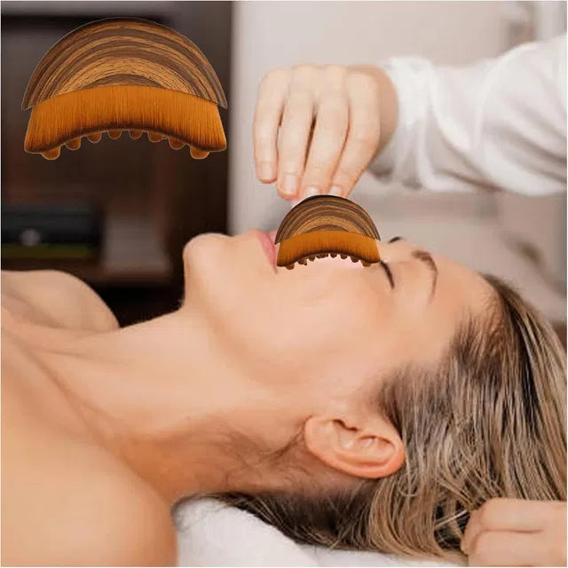 🌿 Lymphatic Contour Face Brush