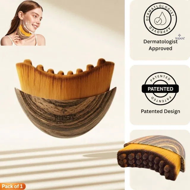 🌿 Lymphatic Contour Face Brush